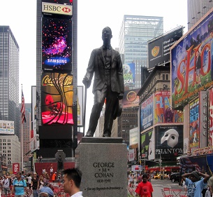 George M. Cohan Theater District