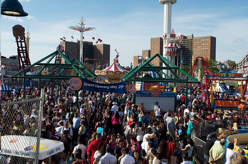 Luna Park at Coney Islans